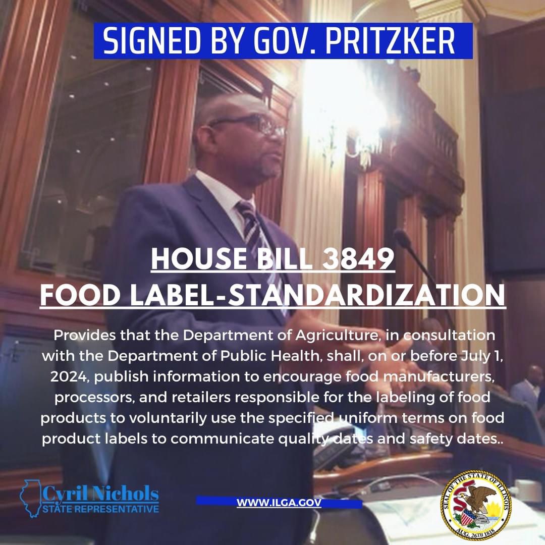 repnichols's tweet photo. 🚨🚨 We have BIG News!!! 🚨🚨
@govpritzker signed 3 of my bills! I'm so excited to announce that House Bill 3345, House Bill 3849 and House Bill 2300 from the 103rd General Assembly have all been signed into law. I'm happy and grateful.
#repnichols
#32ndDistrict
#wedothework https://t.co/LOOUXNwWTu