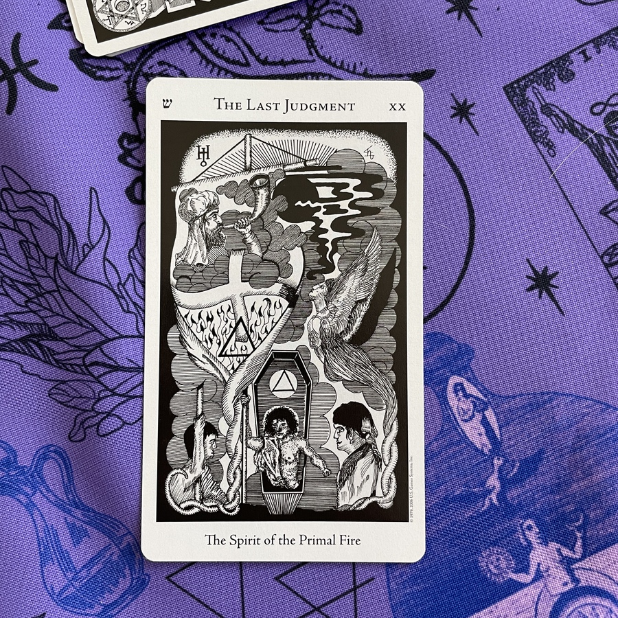 fenice's tweet photo. Are you ready to heed The Judgement's call for radical Inner Transformation? What part of your current self is yearning to be reborn anew? #TarotReflections #JungianSymbolism https://t.co/38DY9UPFDX