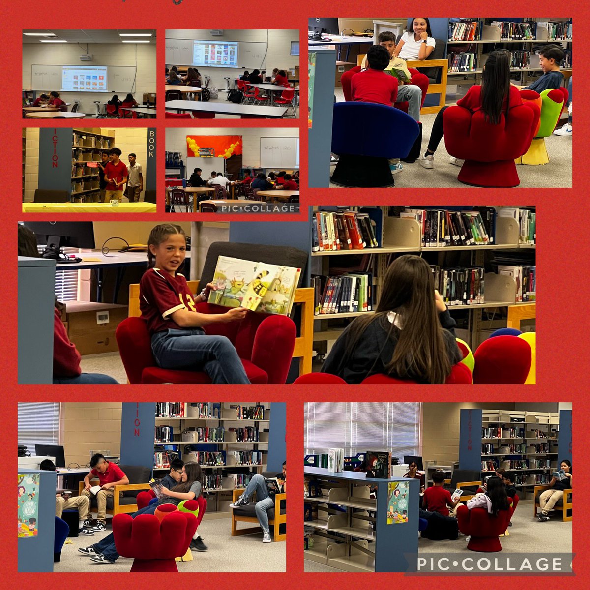 Yvette Aranda (@yaranda_lms) on Twitter photo Thank you 7th grade RLA team! Great way to end the week, library lesson and time to READ books 📚. <a href="/DSifuentes_EMS/">D Sifuentes M. Ed</a> <a href="/Sparks_Interest/">Marcy Sparks</a> <a href="/Ensor_MS/">Stephen Fernandez</a> #sisd_reads #sisd_libraries Thank you 7th grade RLA team! Great way to end the week, library lesson and time to READ books 📚. <a href="/DSifuentes_EMS/">D Sifuentes M. Ed</a> <a href="/Sparks_Interest/">Marcy Sparks</a> <a href="/Ensor_MS/">Stephen Fernandez</a> #sisd_reads #sisd_libraries