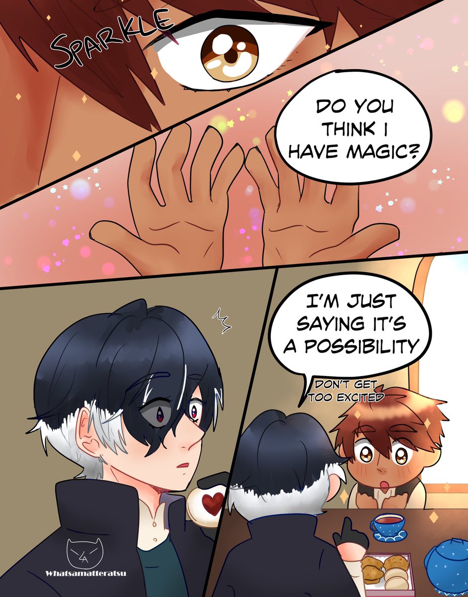 Whatsamatterat's tweet photo. Bewitching star au!
Diavolo is a little obsessed with magic
(1/2)
#bsau https://t.co/gzylDNGSFr