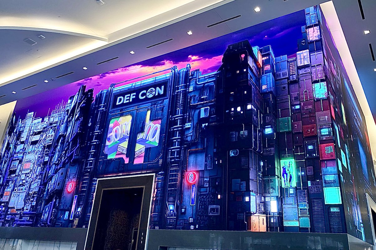 BrianDNeely's tweet photo. It’s been quite a week for #BlackHat and #Defcon… the advancements in cyber and #AI are beyond impressive. But, as much as the good guys are getting better, so are the bad guys… forever a cat ‘n mouse game 👀

#cyber #itsecurity  #blackhat2023 #defcon31 https://t.co/lchxPo9AUY