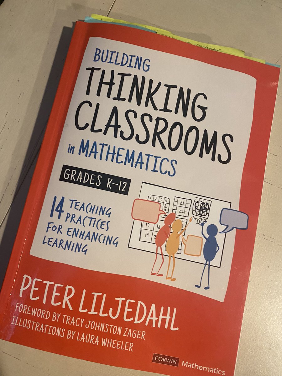 Highly enjoying this book and even more excited to implement it this year! @pgliljedahl