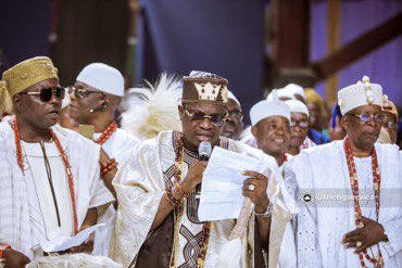 rccghq's tweet image. A group of Royal Fathers and Traditional Rulers from across various parts of the country, worshipped God where they paid homage to the King of kings with eulogies and songs of worship. 

Day 5
Holy Ghost Service
71st Annual Convention
#BeyondExpectations
#RCCG