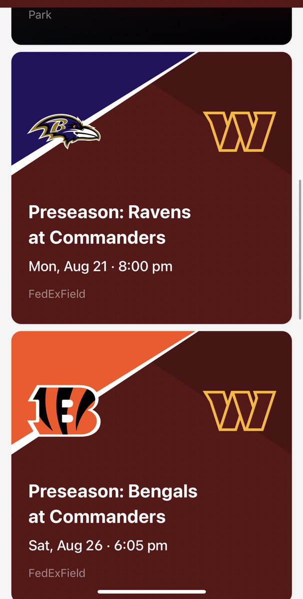 Washington DC Sports News (@dcsportsnews365) on Twitter photo We are giving away 2 TICKETS to the battle of the DMV <a href="/Commanders/">Washington Commanders</a> <a href="/Ravens/">Baltimore Ravens</a> Preseason Matchup on August 21st. Itโs a prime time Monday Night game at 8:00. Seats are in section 105 and come with a PARKING PASS ๐ซถ all you have to do is Repost and Follow to Enter! We are giving away 2 TICKETS to the battle of the DMV <a href="/Commanders/">Washington Commanders</a> <a href="/Ravens/">Baltimore Ravens</a> Preseason Matchup on August 21st. Itโs a prime time Monday Night game at 8:00. Seats are in section 105 and come with a PARKING PASS ๐ซถ all you have to do is Repost and Follow to Enter!