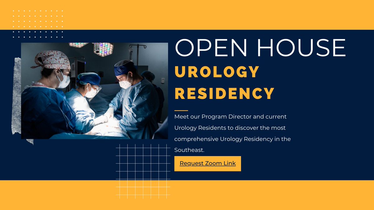 Emory Urology (@emory_urology) on Twitter photo Emory Urology Residency program is hosting a virtual Open House on August 23rd, 2023 from 8-9pm EST. Request Zoom link by emailing emoryurologygme@emory.edu. Emory Urology Residency program is hosting a virtual Open House on August 23rd, 2023 from 8-9pm EST. Request Zoom link by emailing emoryurologygme@emory.edu.