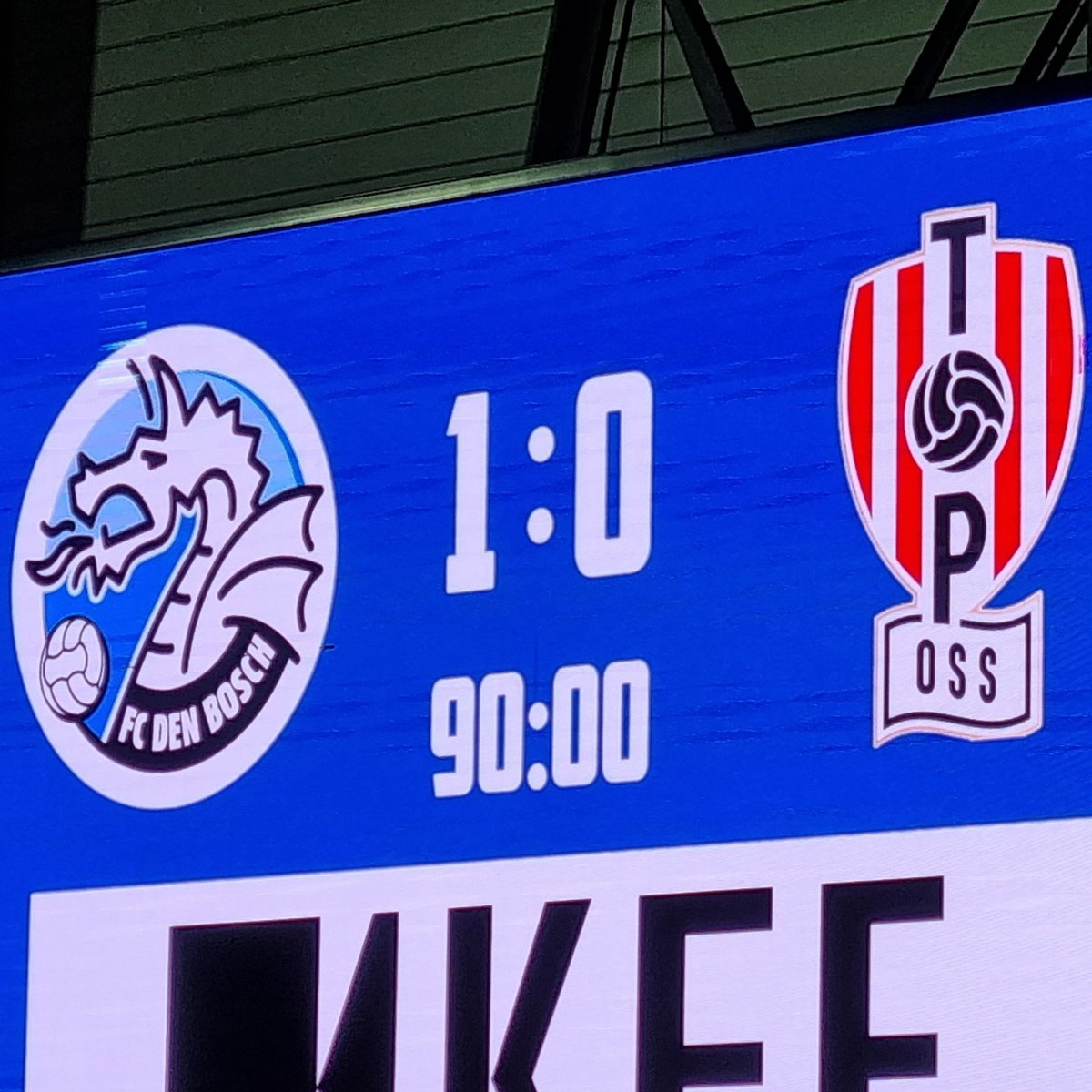 PintenEnPunten's tweet photo. 🇳🇱 FC Den Bosch - Top Oss
⚽️ 1-0
🏆@1e_Divisie
🏟 De Vliert, 's-Hertogenbosch
✅️ Pinten 🍻
✅️ Punten 3️⃣
Eerste officiële wedstrijd van FC Den Bosch dit seizoen. Hopelijk niet de laatste voor mij. Prima start, benieuwd wat dit seizoen #FCDB brengt!
#DBOOSS #KKD #floodlights https://t.co/LUTiQe8aDo