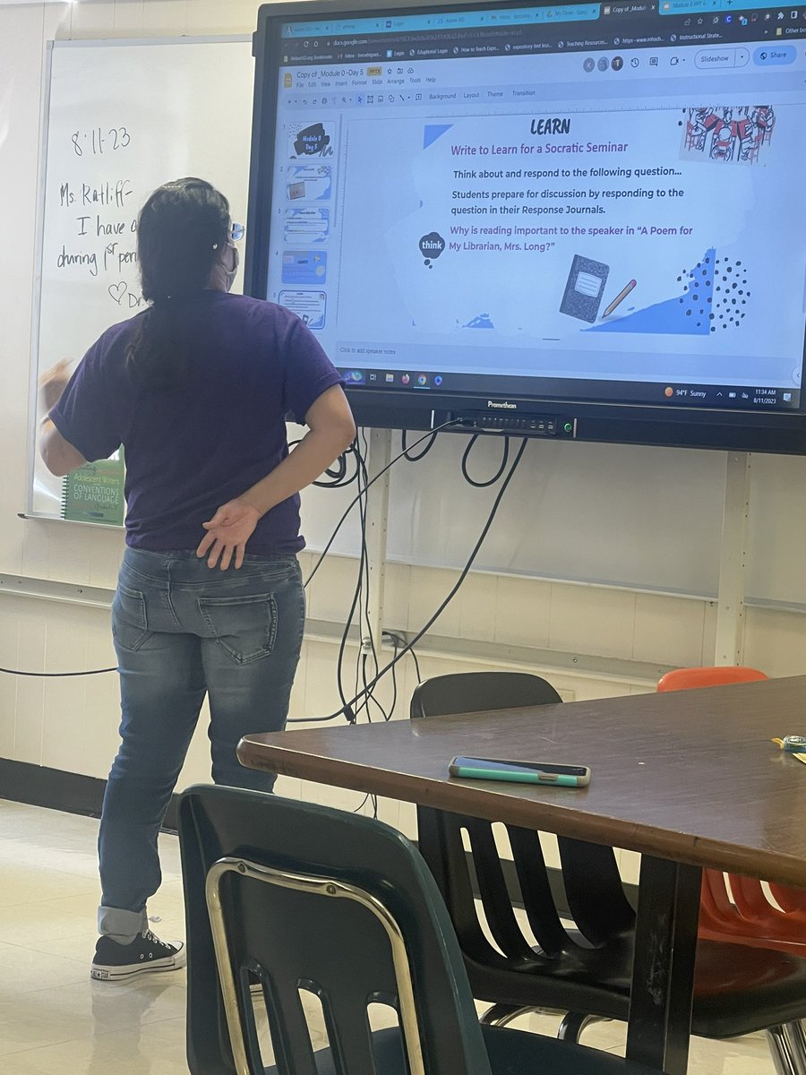 Teague ELA teachers rehearsals for Module 0 were outstanding! We are doing great things in CBPL <a href="/TeagueMS_AISD/">Teague Middle School</a> <a href="/gwschattle281/">Dr. Gerald W. Schattle 🎓📚📝🚌</a>
