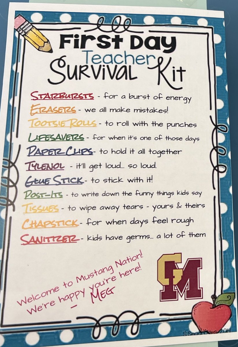 MrsMohl_HPE's tweet image. It’s not much, but I hope our newest #HPE colleague feels welcome. It’s tough being a brand new teacher! #mifflinSD #GMMS