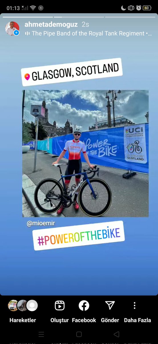 #PowerOfTheBike
Glasgow 2023 Dünya şampiyonası yol yarışlarında başarılar takım
Samet BULUT 
Emir UZUN
Tahir buğra YİĞİT
Ali İhsan EGİN
@FikretHayali 
@TeamTurkiye 
@CyclingWorlds 
@OA_BAK 
@gencliksporbak 
@sarpergunsal 
@berkemceylan