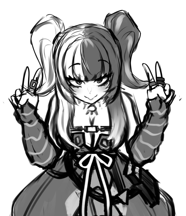 MimikY0u's tweet photo. twintail shiori wip https://t.co/JT6KUKSrwQ