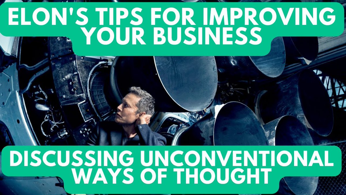 svicpodcast's tweet image. buff.ly/3DPmHQS
#ElonMusk #ManufacturingTips #OptimizationStrategies #tesla #investing #career #business #venturecapital