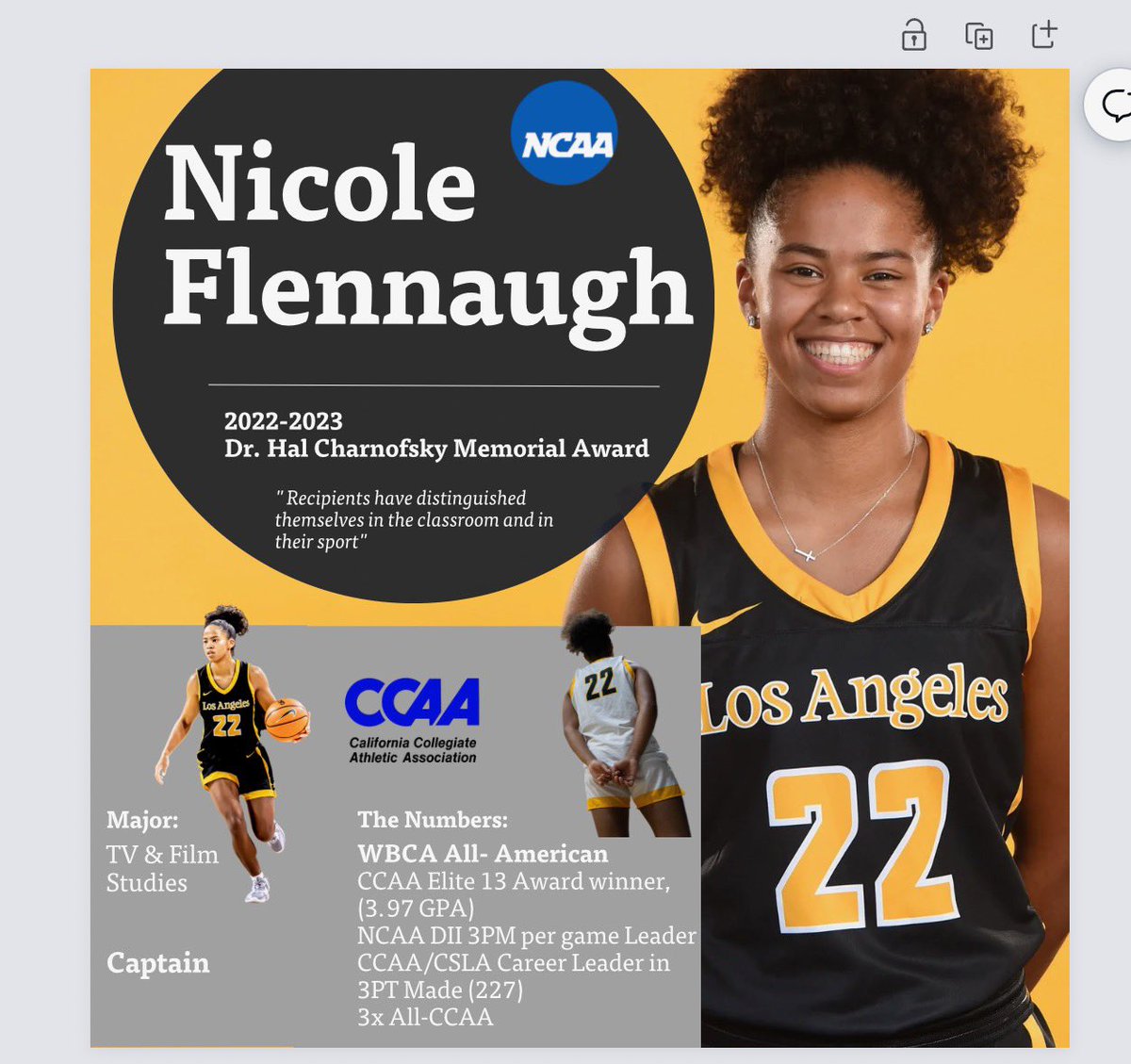 Torino Kwong Johnson 🏁 (@coachtorino) on Twitter photo Love it when a plan comes together. Looking forward to what lies ahead. Go, Nicole Flennaugh! #Greatness <a href="/CalStateLAWBB1/">Cal State LA W. Basketball</a>
#AllAmerican Love it when a plan comes together. Looking forward to what lies ahead. Go, Nicole Flennaugh! #Greatness <a href="/CalStateLAWBB1/">Cal State LA W. Basketball</a>
#AllAmerican