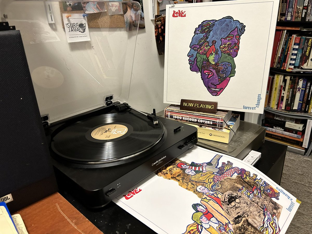 KathrynM101's tweet photo. An evening with a masterpiece for some solitary and mindful listening. #ForeverChanges https://t.co/t0S3ZLQkir
