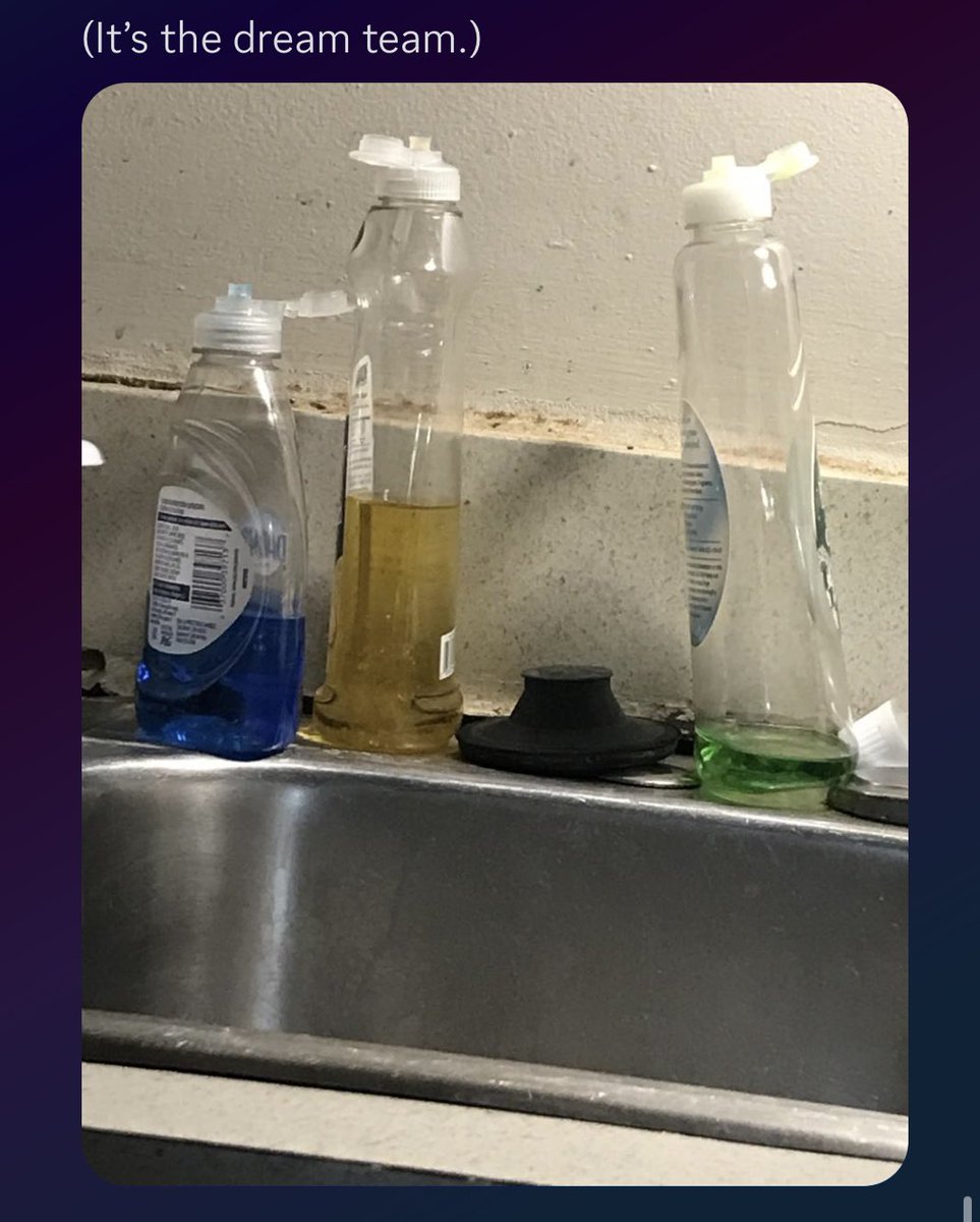 Cthulhu8008's tweet photo. This was almost a year and a half ago. I feel like the level of the soap was how much tolerance we had left for them honestly (/unawareness of how problematic they are.) https://t.co/gHCwMRwW9n