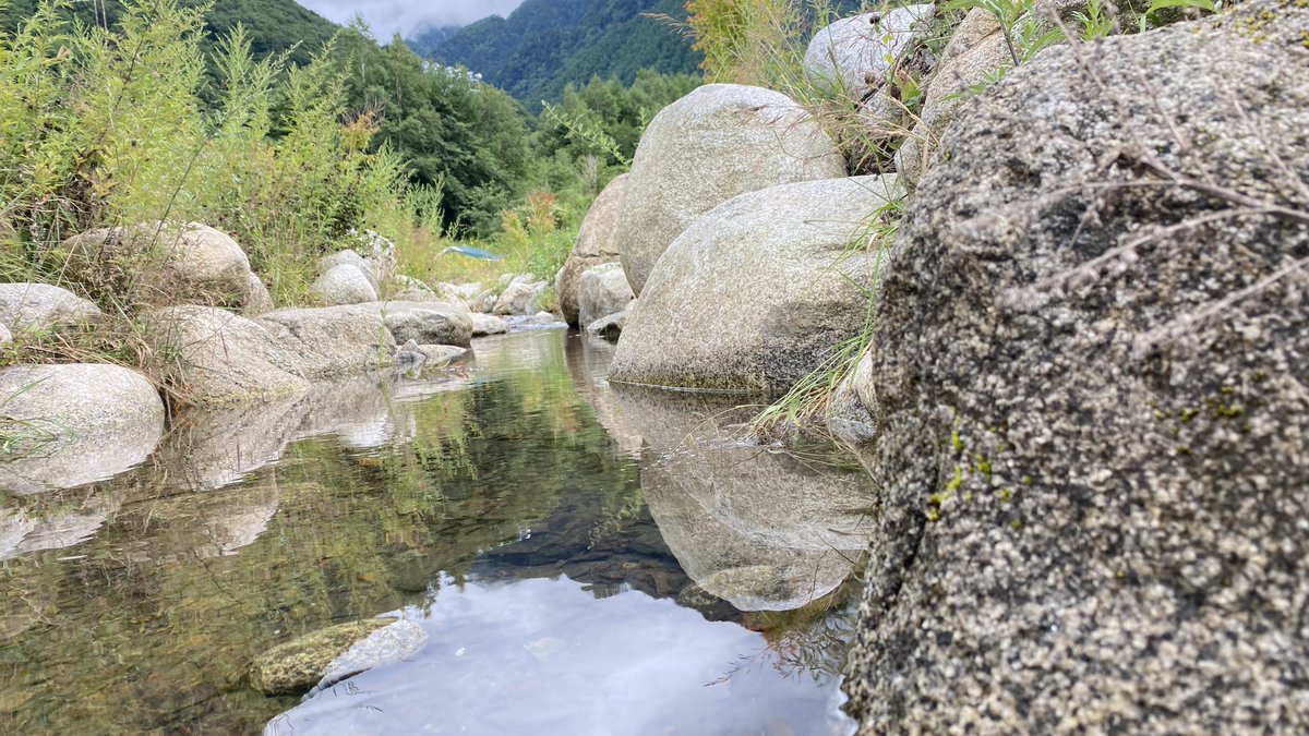 machu_camp's tweet photo. お盆前に急遽キャンプ場変更して
キャンプしてきた⛺️✨
良い所です⭕️
#キャンプ好きな人と繋がりたい 
#平日キャンパー
#キャンプ飯
#木曽駒 https://t.co/p0AdW53tqX