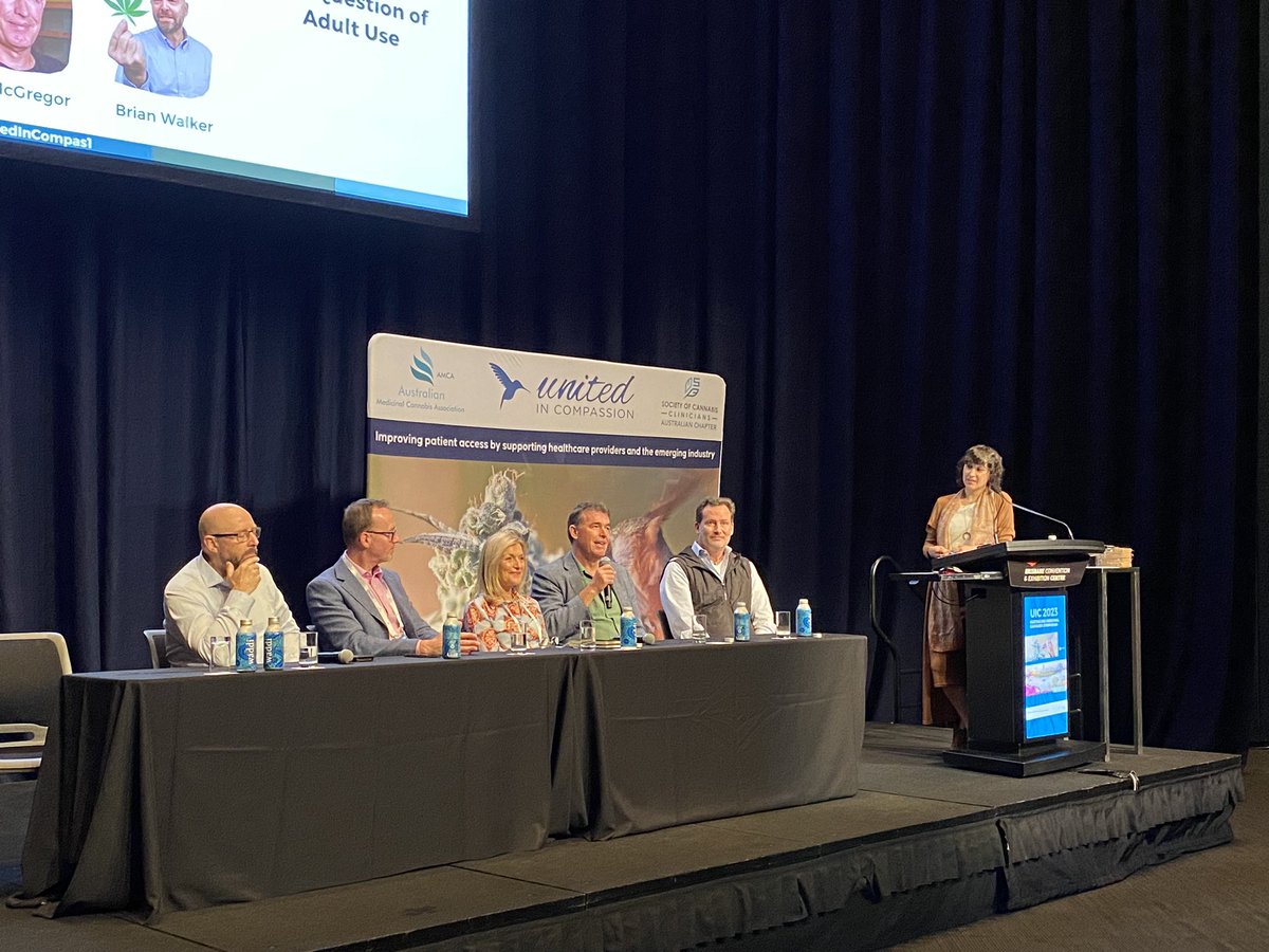 Lambert Initiative (@lambert_usyd) on Twitter photo 🗣️ Legalisation of adult-use may have significant impacts on medical cannabis research.
Learnings from Canada mean we need to protect the medical & research space while also facilitating a legal adult-use market
<a href="/iainsmcgregor/">Iain McGregor</a>
#UIC2023 <a href="/UnitedInCompas1/">United In Compassion</a> 🗣️ Legalisation of adult-use may have significant impacts on medical cannabis research.
Learnings from Canada mean we need to protect the medical & research space while also facilitating a legal adult-use market
<a href="/iainsmcgregor/">Iain McGregor</a>
#UIC2023 <a href="/UnitedInCompas1/">United In Compassion</a>