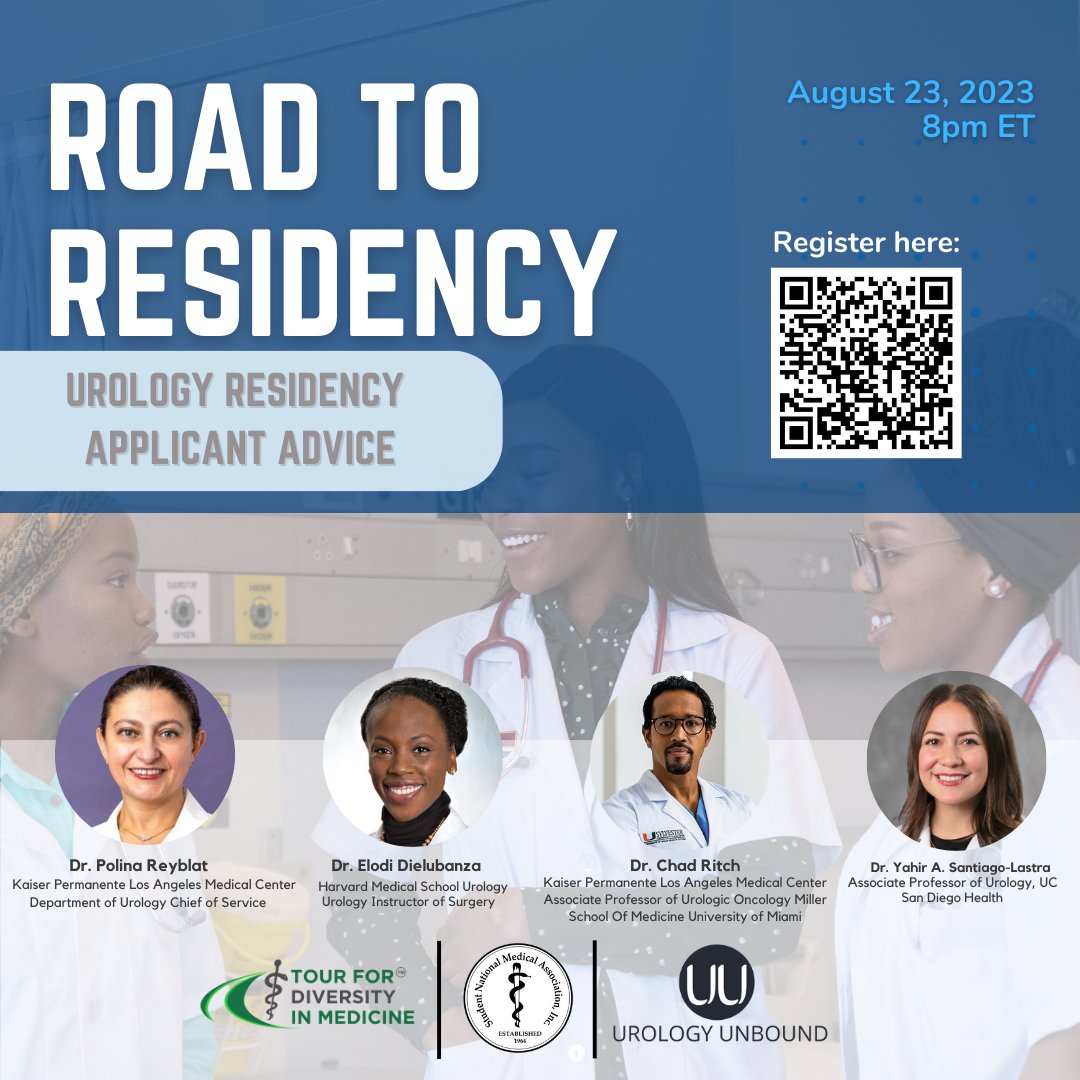 Urology Unbound: Urology Interest Group (@urounbound_ig) on Twitter photo Ready to add your Urology residency application? Join us for a webinar for essential insight from seasoned faculty! Don’t miss this invaluable opportunity! Link in our bio. <a href="/LmsaNational/">LMSA National</a> <a href="/SNMA/">Student National Medical Association, Inc (SNMA)</a> <a href="/Tour4Diversity/">Tour for Diversity in Medicine (T4D)</a> <a href="/rfrankjones_uro/">R. Frank Jones Urological Society</a> <a href="/AmerUrological/">Amer. Urol. Assn.</a> <a href="/SWIUorg/">SWIU</a> #uromatch24 #UroSoMe Ready to add your Urology residency application? Join us for a webinar for essential insight from seasoned faculty! Don’t miss this invaluable opportunity! Link in our bio. <a href="/LmsaNational/">LMSA National</a> <a href="/SNMA/">Student National Medical Association, Inc (SNMA)</a> <a href="/Tour4Diversity/">Tour for Diversity in Medicine (T4D)</a> <a href="/rfrankjones_uro/">R. Frank Jones Urological Society</a> <a href="/AmerUrological/">Amer. Urol. Assn.</a> <a href="/SWIUorg/">SWIU</a> #uromatch24 #UroSoMe