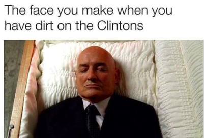 MarcInNorthTex's tweet image. #clintonbodycount #killary #humor