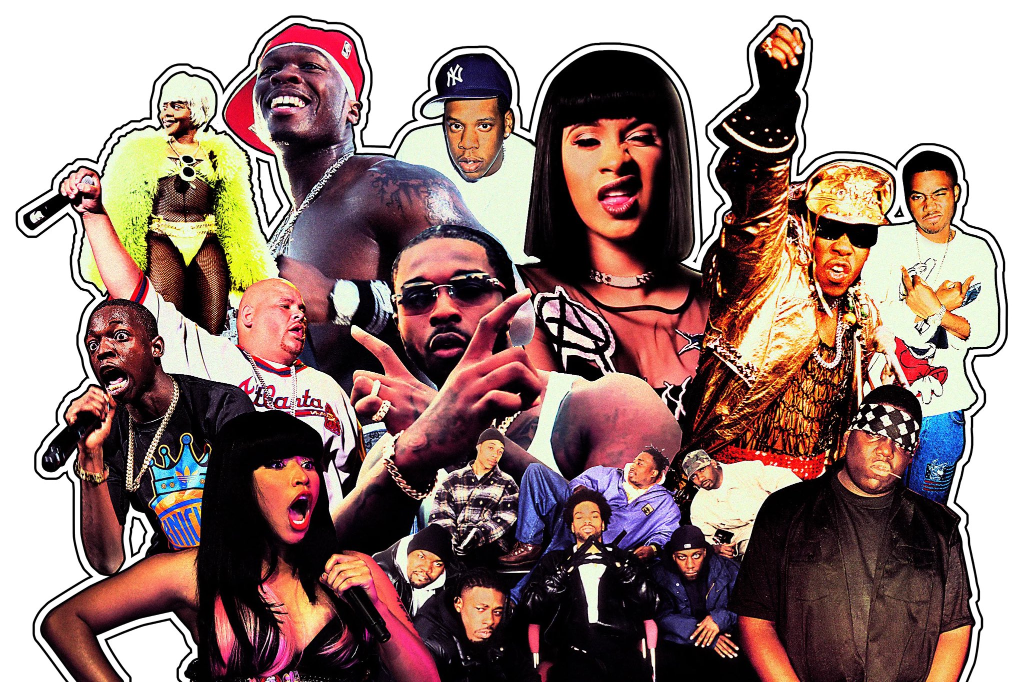 90s Hip Hop Collage movimiento-hip-hop-en-las-calles-de-nueva-york-en-los-a-os-80-fotos