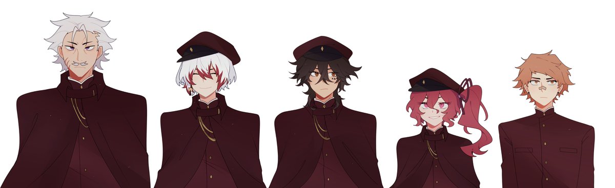 here is the full hunting dogs doodle <3 sorry for drawing fukuchi #bsd