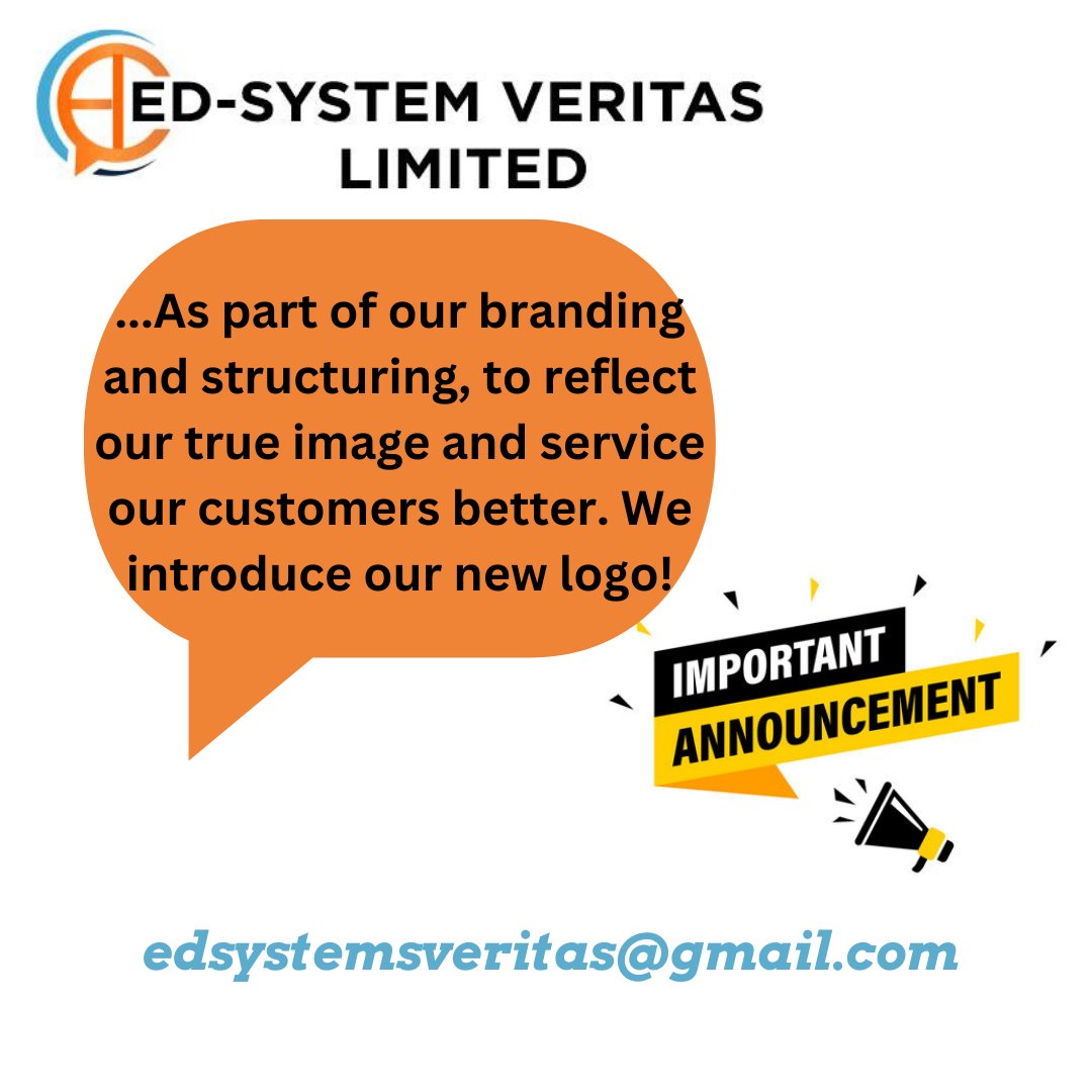 edsystemveritas's tweet photo. Introducing our new logo. #branding #nigeria #NigerCoup #BBNaija #nlng #lng #nuims #nnpclimited #consulting #tendering #bidding #oilandgas #nuprc #ncdmb #nogicJqs #procurement #managementConsulting #NipeX https://t.co/boTs2UOi3f