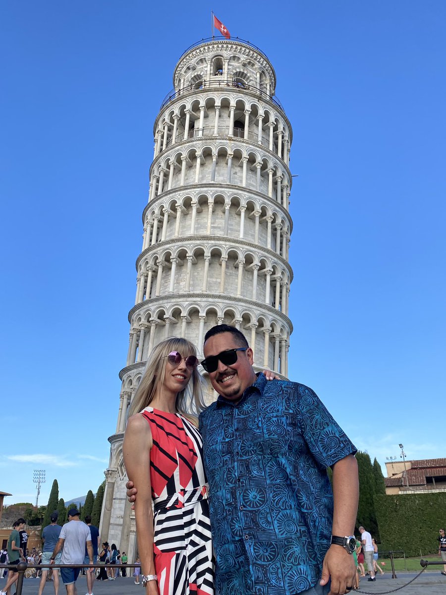 Saw the leaning tower of Pisa! Shocked at how much it leans and messes with your mind when inside??