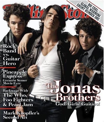 Jonas Brothers on the cover of Rolling Stone magazine changed the trajectory of my life