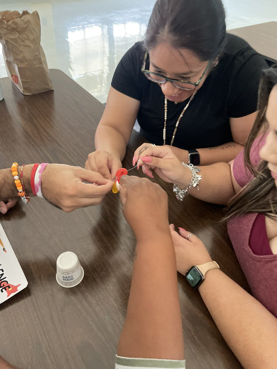STEMtasticSTARS's tweet photo. Incorporating a STEM activity to our Retreat Day 2! Team building strategies as they Save Sammy!! @NISDMichael @NISDSTEMLabs #starteam https://t.co/rZGMJaxADu