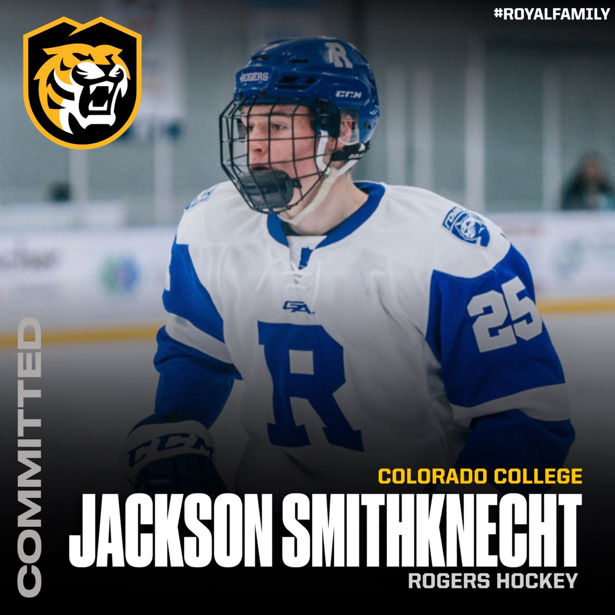 I am blessed and honored to announce my commitment to play my Division I hockey at Colorado College. I want to thank everybody who has helped me along the way. #GoTigers