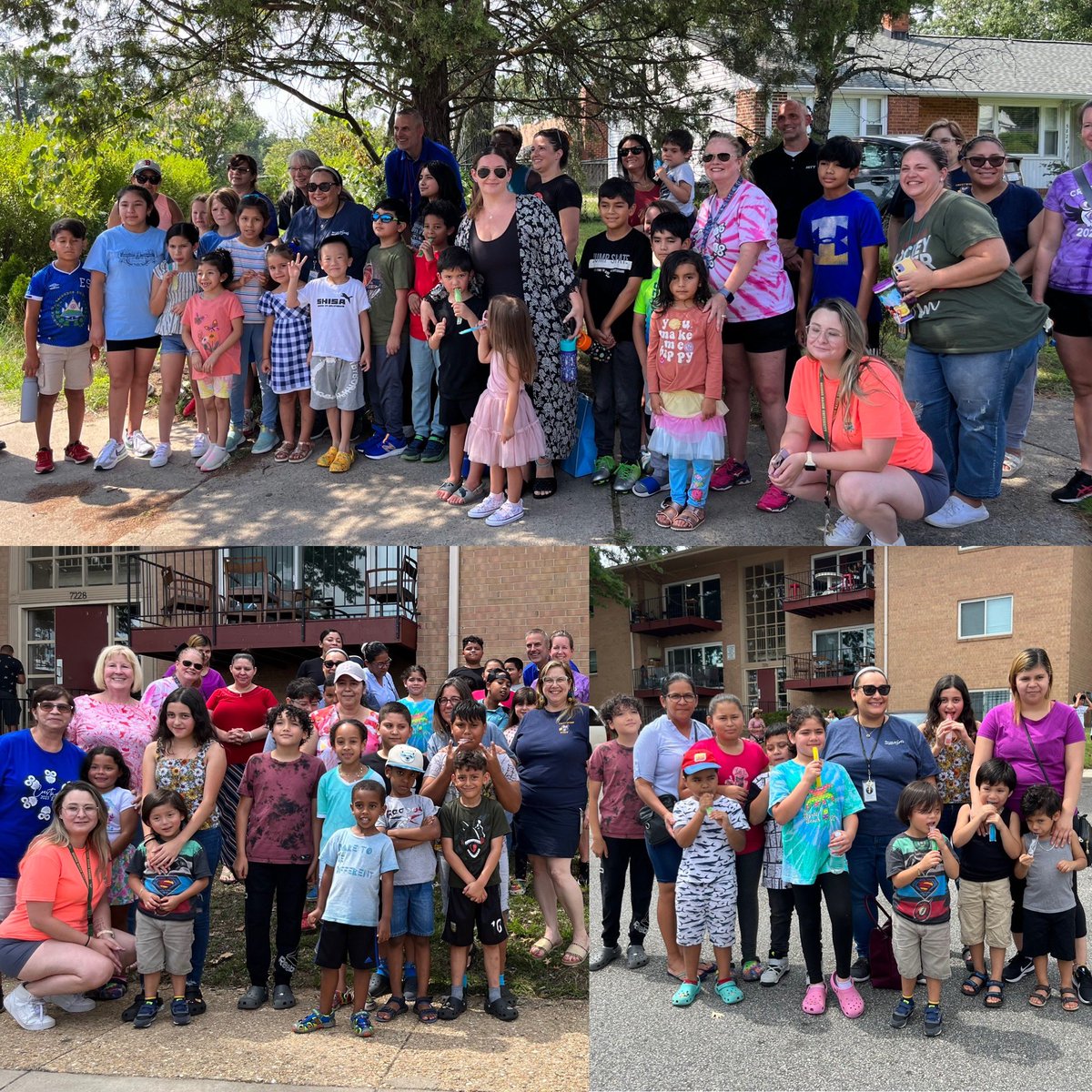 Had an amazing time on our Welcome Walk and popsicles with our Proud New Principal Mrs. Casablanca! <a href="/CrestwoodElem/">Crestwood Elementary School</a> <a href="/fcpsnews/">Fairfax Schools 🌟</a>
