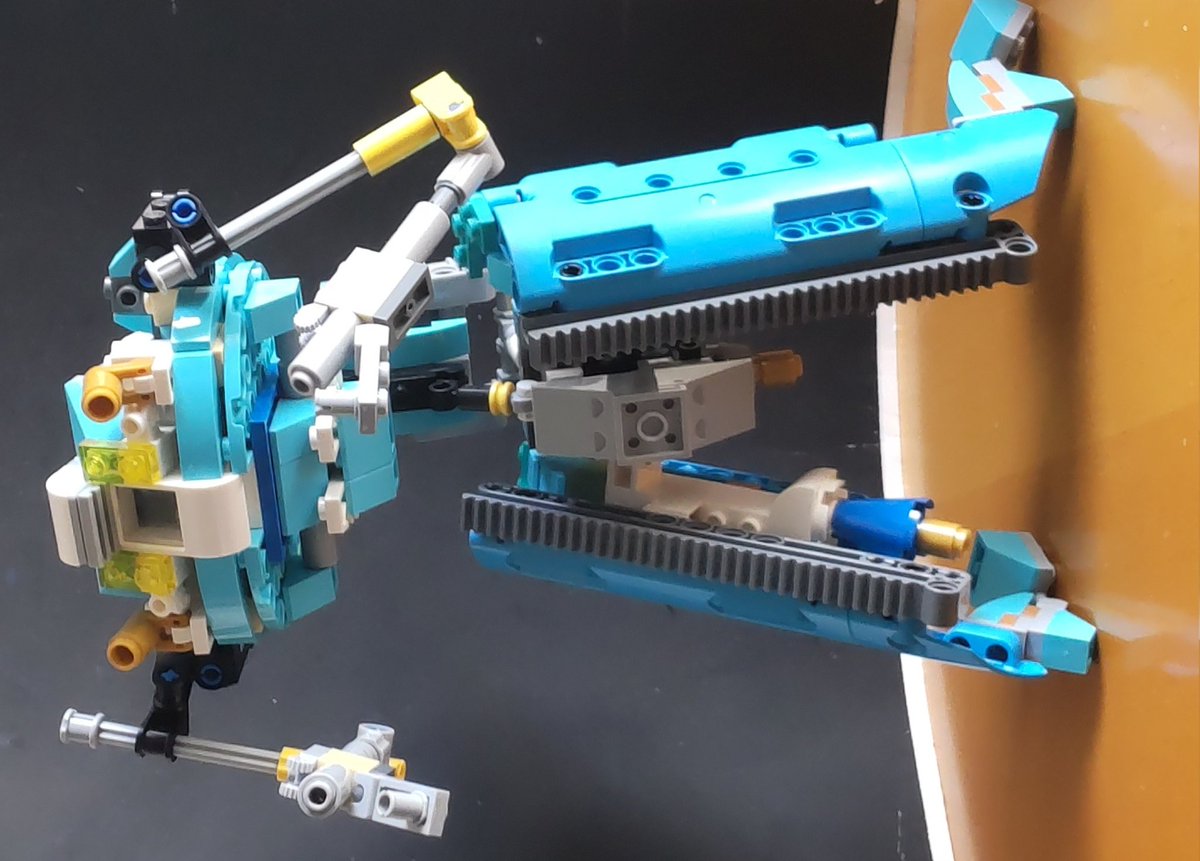 m0ri8's tweet photo. #LEGO
#レゴロボ
#BMA宇宙ロボ

作業船 https://t.co/2VQ1kwDVTw