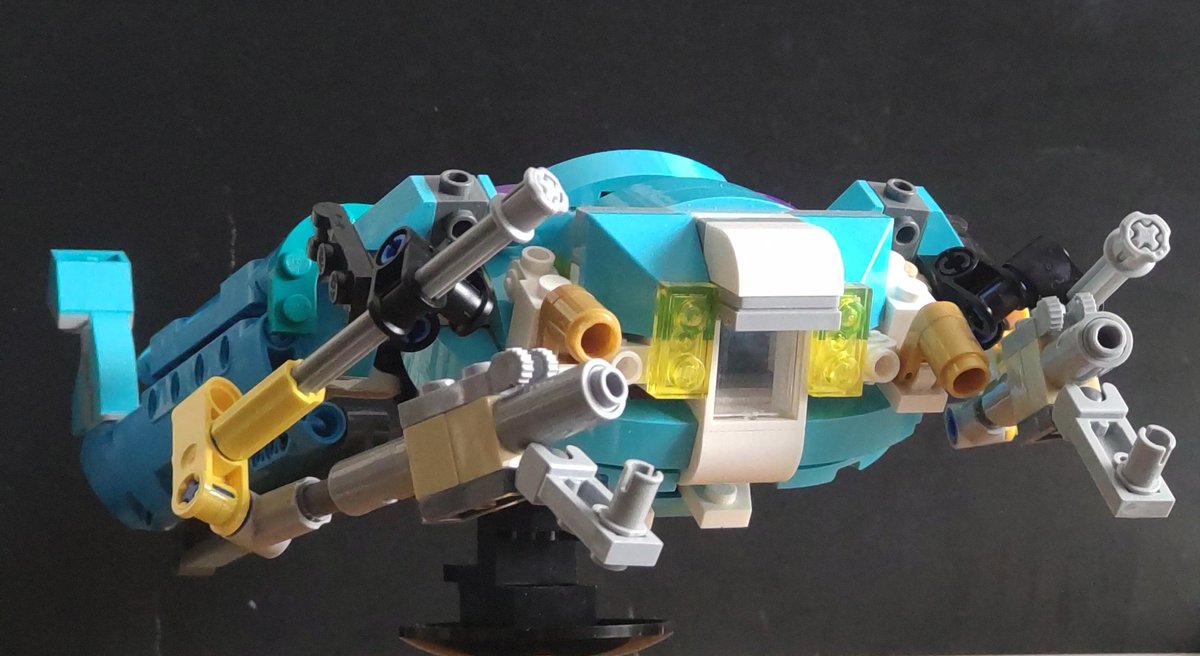 m0ri8's tweet photo. #LEGO
#レゴロボ
#BMA宇宙ロボ

作業船 https://t.co/2VQ1kwDVTw