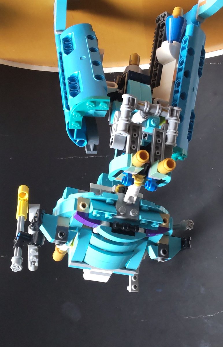 m0ri8's tweet photo. #LEGO
#レゴロボ
#BMA宇宙ロボ

作業船 https://t.co/2VQ1kwDVTw