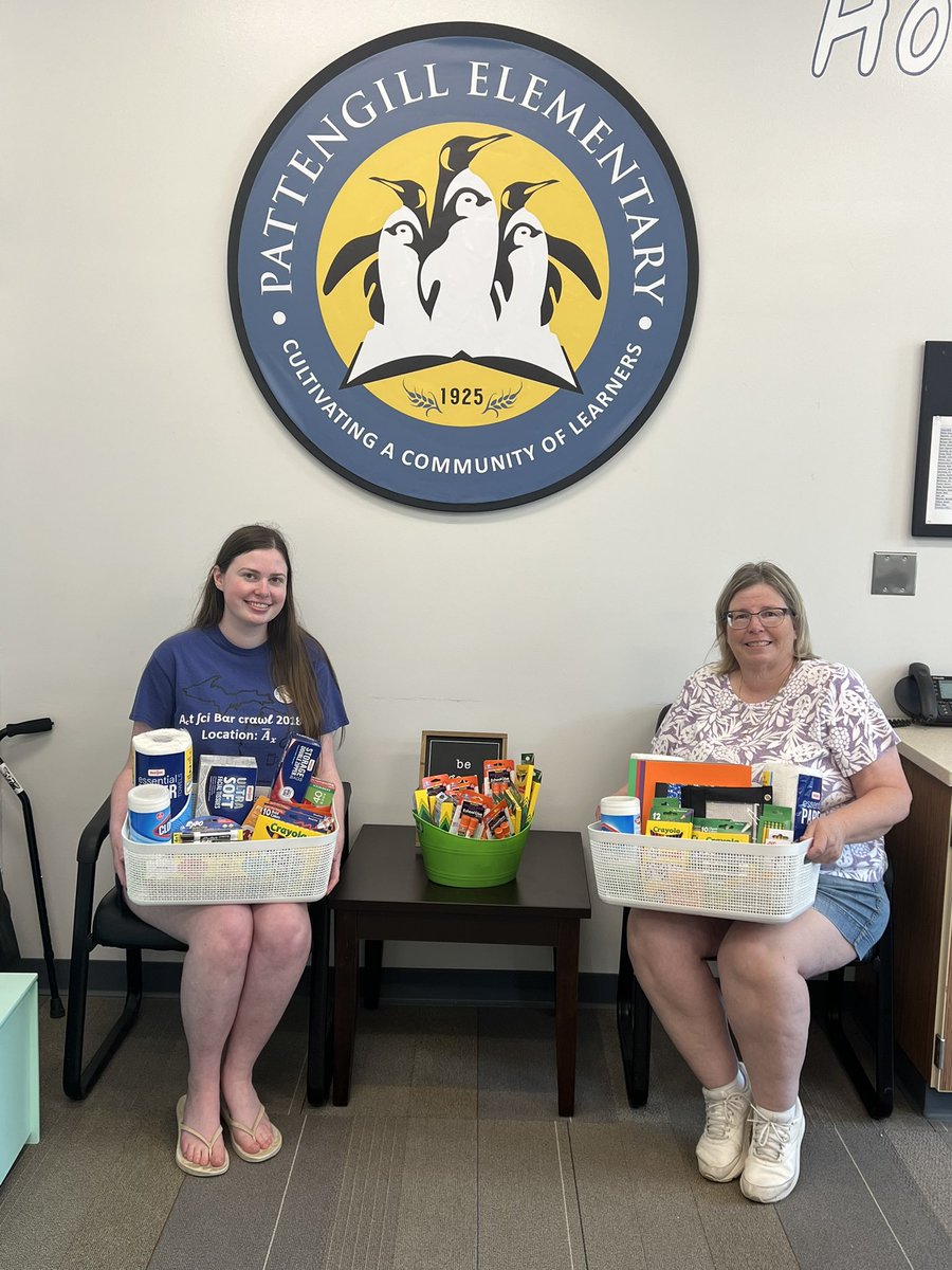 Thank you so much to our Pattengill neighbor Laura Mularski and her mother for donating school supplies to our kindergarten classes. We thank you so much for your thoughtfulness and generosity. #BerkleyDifference