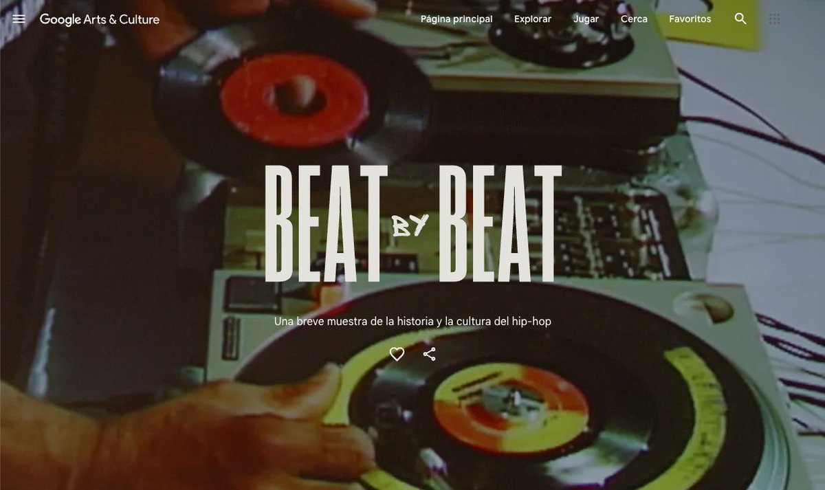 GoogleChile's tweet image. 🗓 El 11/08 de 1973 se marcó un hito tal en Nueva York, que todos los años conmemoramos esta fecha como el #DíadelHipHop. 

🎉 Para celebrar los 50 años de este movimiento, @googlearts creó “Beat by Beat: Una breve muestra de la historia y la cultura del hip-hop”.

🧵