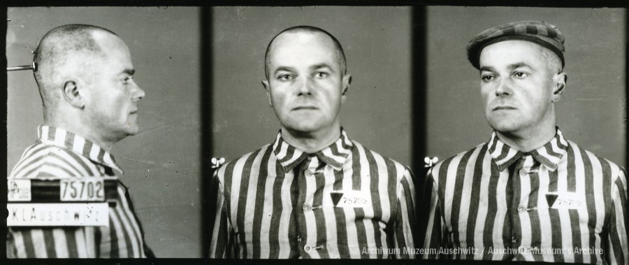 AuschwitzMuseum's tweet photo. 12 August 1894 | A Pole, Marian Söhnel, was born in Myślenice. A lawyer.

In #Auschwitz from 14 November 1942.
No. 75702
He was transferred to KL Sachsenhausen in 1943. He survived. https://t.co/jQqIwB0ylY