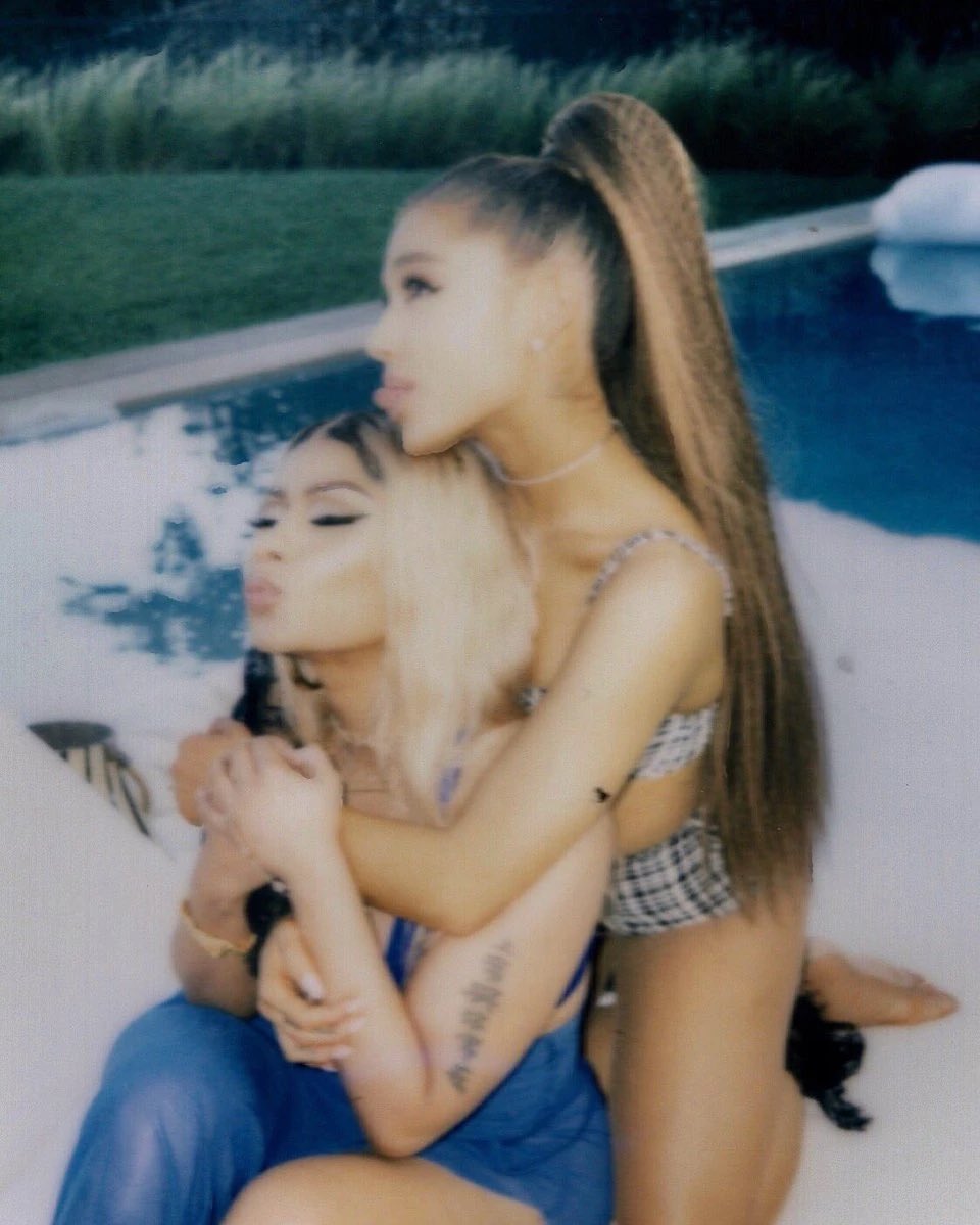 thearianadata's tweet photo. ariana grande and nicki minaj being the most problematic duo over the years (thread) https://t.co/lx3xiPrzFA