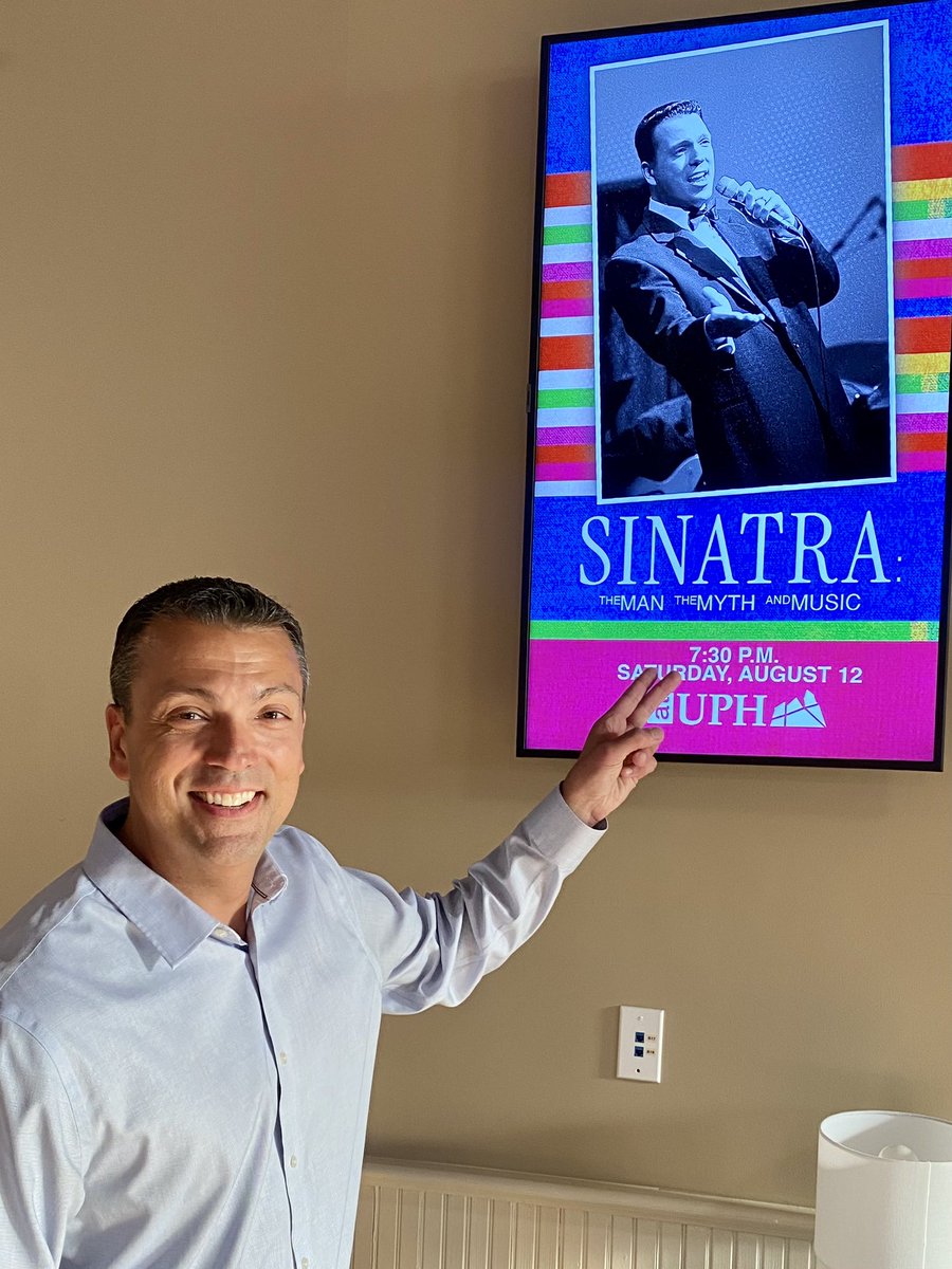 The Best is Yet to Come! Saturday.  Universal Preservation Hall at 7:30.  Sinatra: The Man. The Myth. The Music. Be sure to stick around after the show for our meet and greet. See you there!