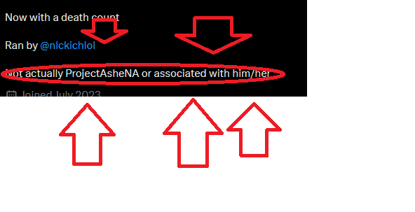 ProjectAsheNA Occasional Ranked Updates tweet media