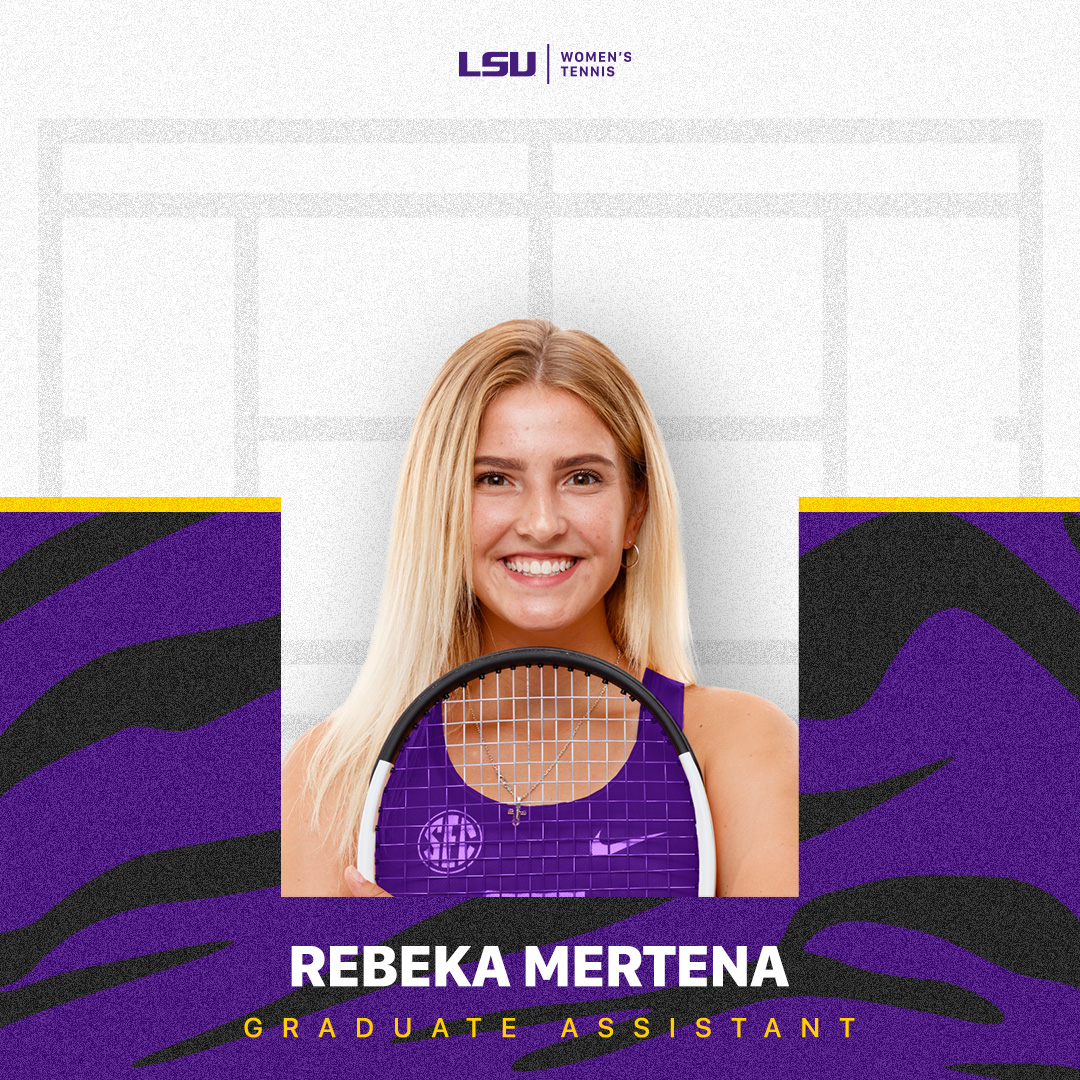 A five-year SEC standout is taking her first steps in the college coaching world in the Bayou.

Welcome to the Tiger family, Rebeka Mertena!