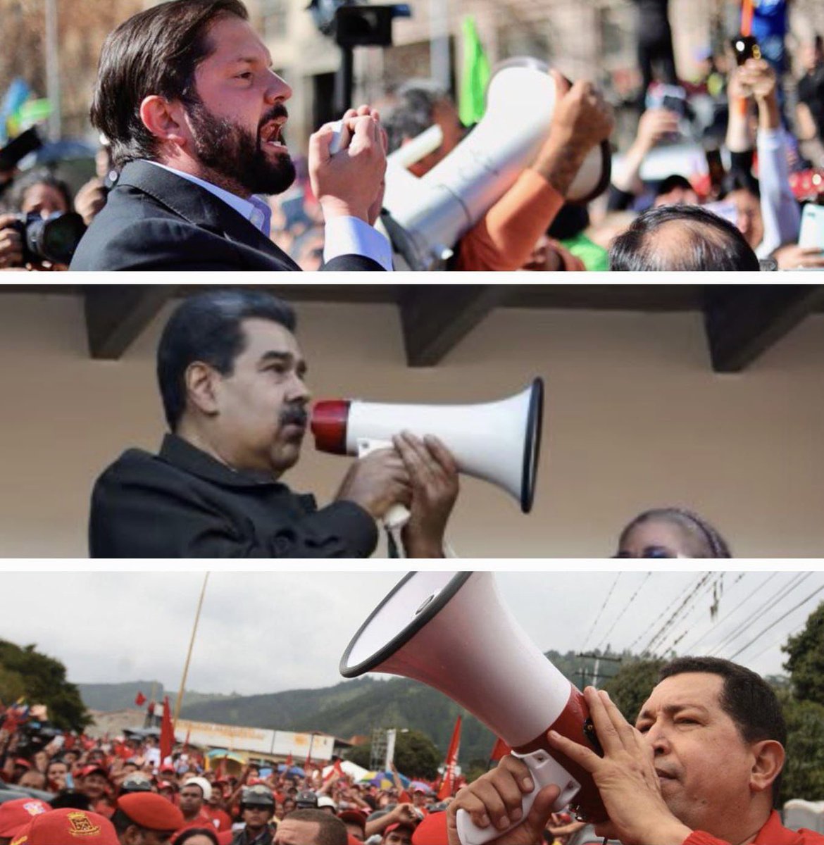 mcorralesg's tweet photo. @CNNChile El mismo show https://t.co/JMR3gF0cZy