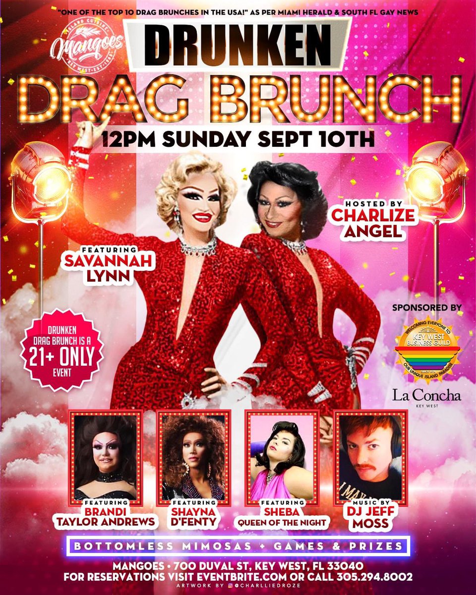 prqueenshayna's tweet photo. See you all next month in Key West, FL

#dragqueen #dragbrunch  #keywestdrag #mangoesrestaurantkeywest https://t.co/6uoqTQfogm