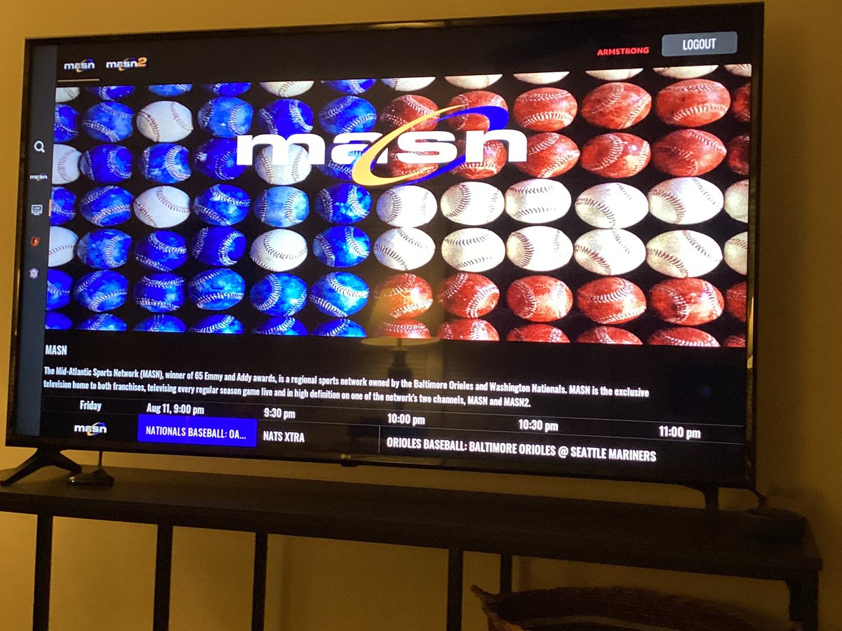blogmarkblog's tweet image. #MASN app not working still on the #Roku device… When you try to stream, this is all I get. Can’t watch the #Orioles or the #Nats since Tuesday 8/8/23. Please fix this glitch! @masnOrioles
