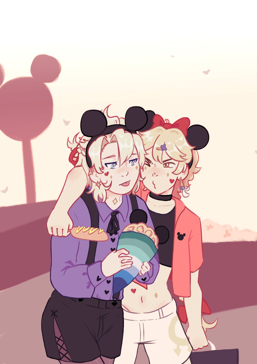 Kuroli_Art's tweet image. Day 7 || Disney World

The blonds get sunburnt in disneyworld  

#Albetherweek2023 #Aebedo #Albether