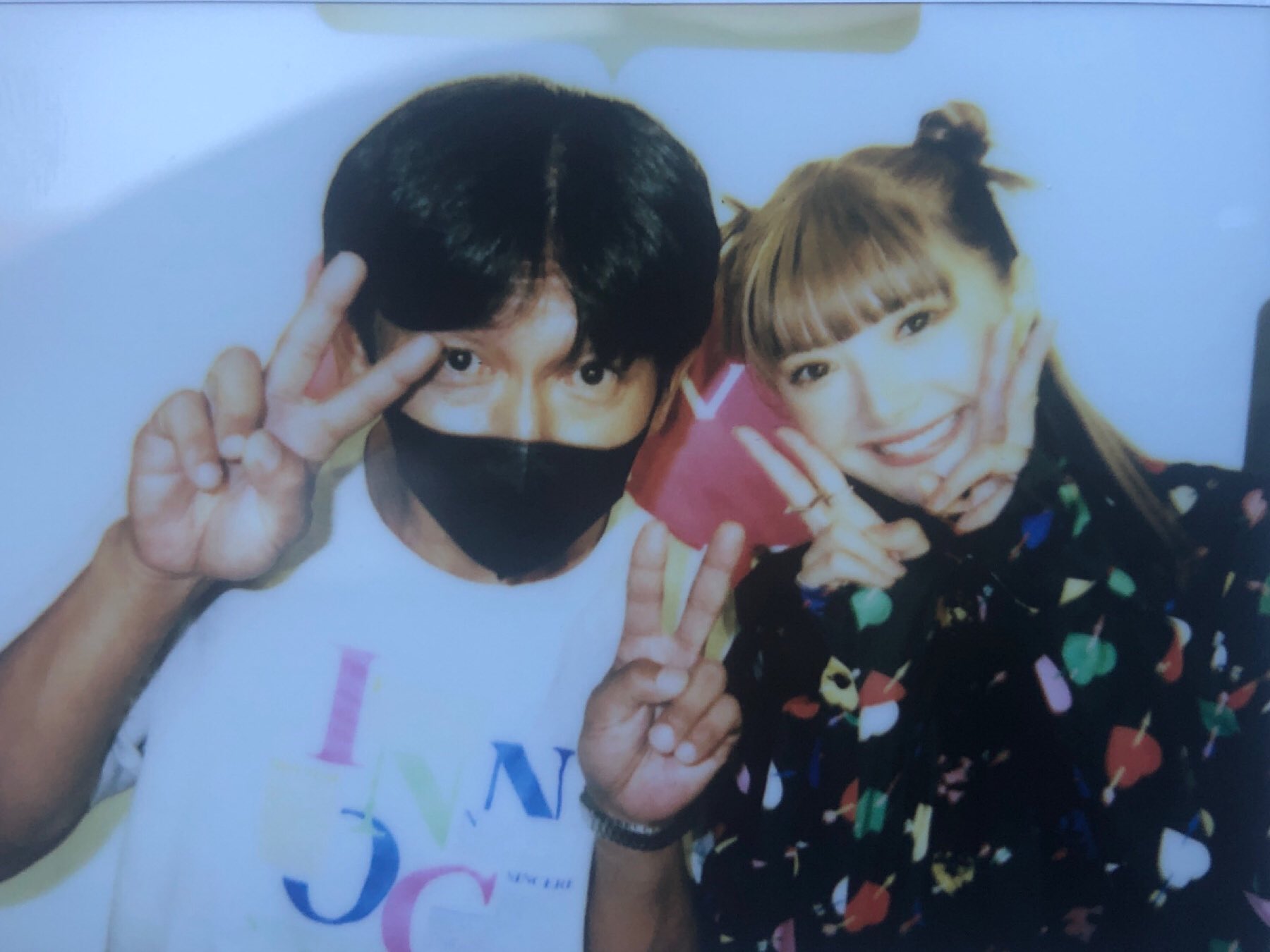 安斉かれん 月刊ポポロ 直筆サイン入りポラロイド写真 安斉かれん 月刊ポポロ 直筆サイン入りチェキ ポラロイド写真