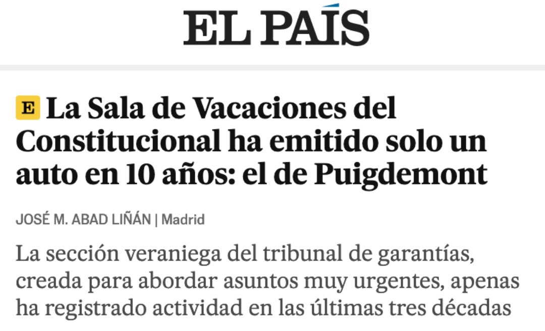 viquirepublica's tweet photo. ¿Sabeis cuantos años lleva sin emitir un solo auto la Sala de vacaciones del Constitucional? 
¡ 10 años !

En EspaÑa la Justicia es igual para todos ,mientras no seas catalán 

Pero no es catalanofobia ¿eh? https://t.co/fv2F2lVovC
