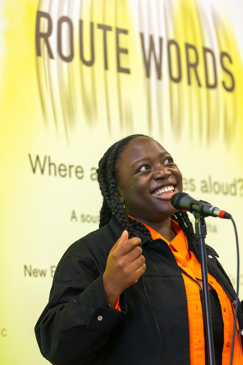 aotulondon's tweet image. &apos;Route Words: Where are our voices aloud?’ by Shenece Oretha can now be heard across London Underground. 

The amplification of voices, accessible through different listening experiences, invites space for celebration and reflection.

Find out more - rb.gy/aih9q