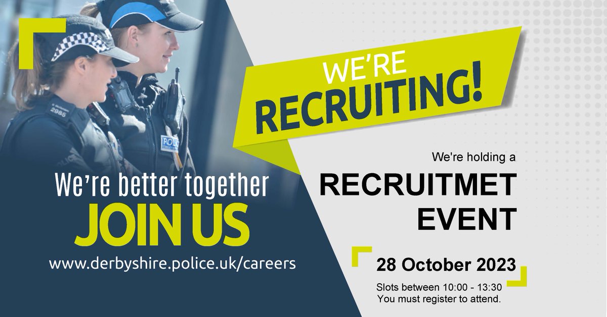 Derbyshire Police tweet media