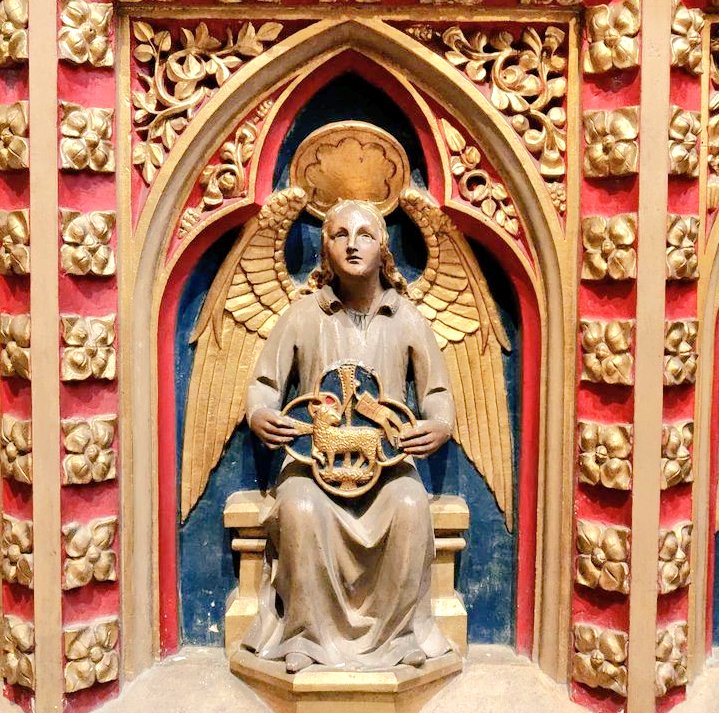 Pugin_awn's tweet image. Detail of the altar #frontispiece, #ChantryChapel. #SaintAugustineChurch, #Ramsgate, #Kent. #AWNPugin.
@augustinepugin

#pugin #augustspugin #gothicrevivalchurch #gothicrevivalaltar
#gothicrevivaldesign
#puginchurch #puginramsgate #pugindesign #gothicrevivalfrontispiece #design