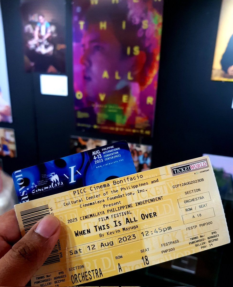 bwjohndc's tweet image. 32/43 #WhenThisIsAllOver

📍PICC, Cinema Bonifacio #Cinemalaya2023